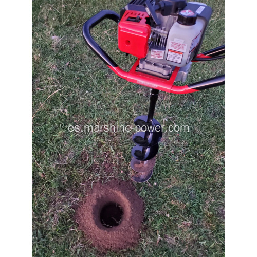 Alto poderoso agujero de cavación de barrigas de la tierra de gasolina